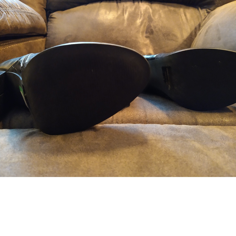 CALLISTA CALIFORNIA SHOES - BLACK STAR BOOTS - EXCELLENT CONDITION - SIZE 10 - Picture 5 of 11